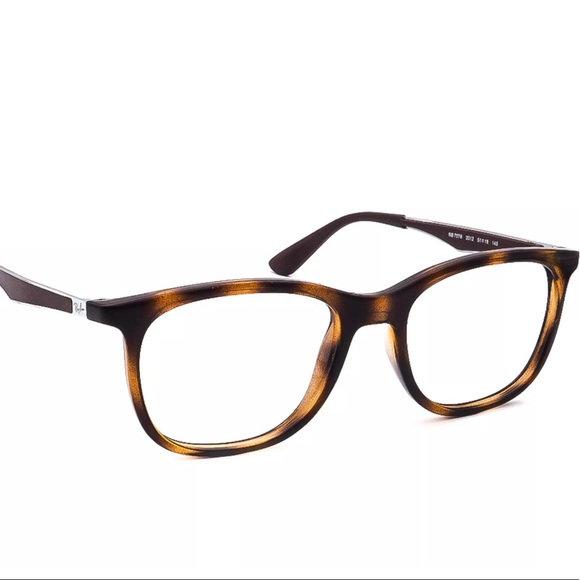 Ray-Ban RX7078 Eye Glasses Brown Tortoise